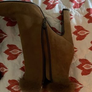High heels ankle boots